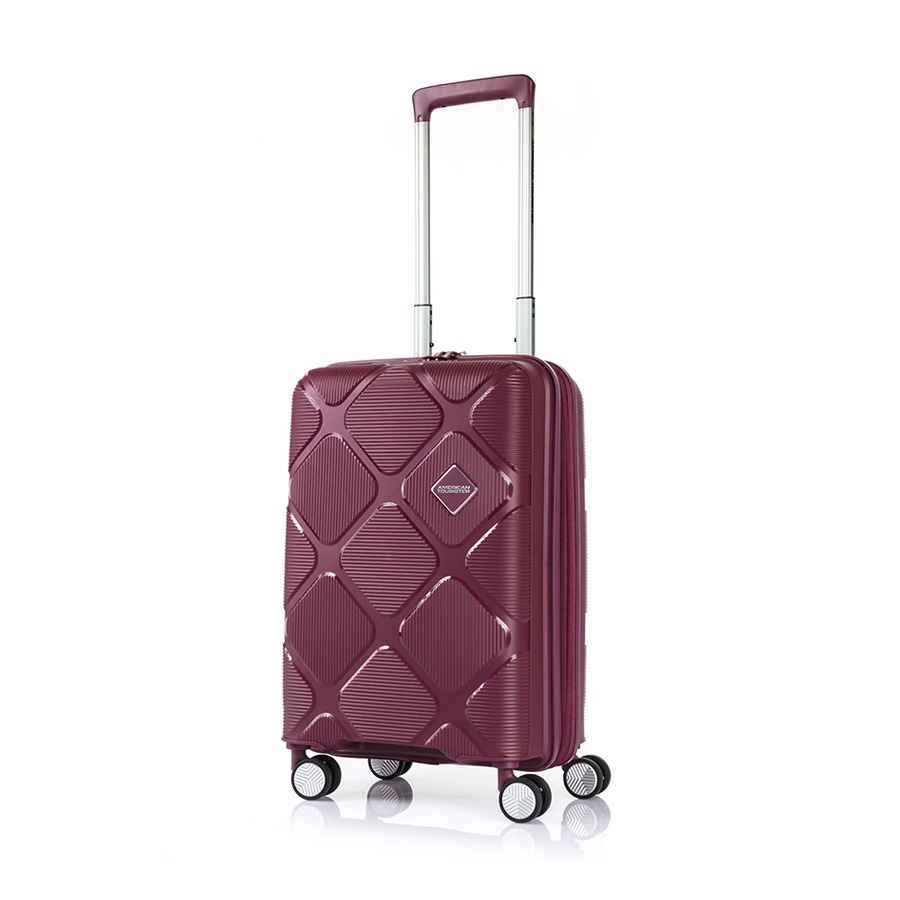 Vali kéo Instagon AMERICAN TOURISTER - MỸ size Trung 25inch/69cm:Hệ thống bánh xe đôi 360° tích hợp giảm xóc Optimov™ Cổ