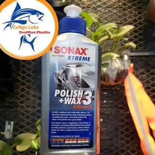 [DauNhot-PhuGia]Dung Dịch Xóa Vết Xước-Đánh Bóng-Bảo Vệ Sơn Xe Sonax Xtreme Polish Wax 3 250ml- xóa vết xước đẹp xe