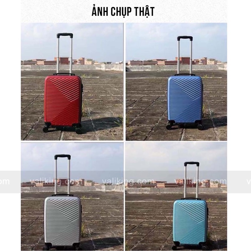 Vali kéo du lịch RIVAL333 nhựa ABS PC bền bỉ, chống va đập 20 inch, 24 inch - VALIKING