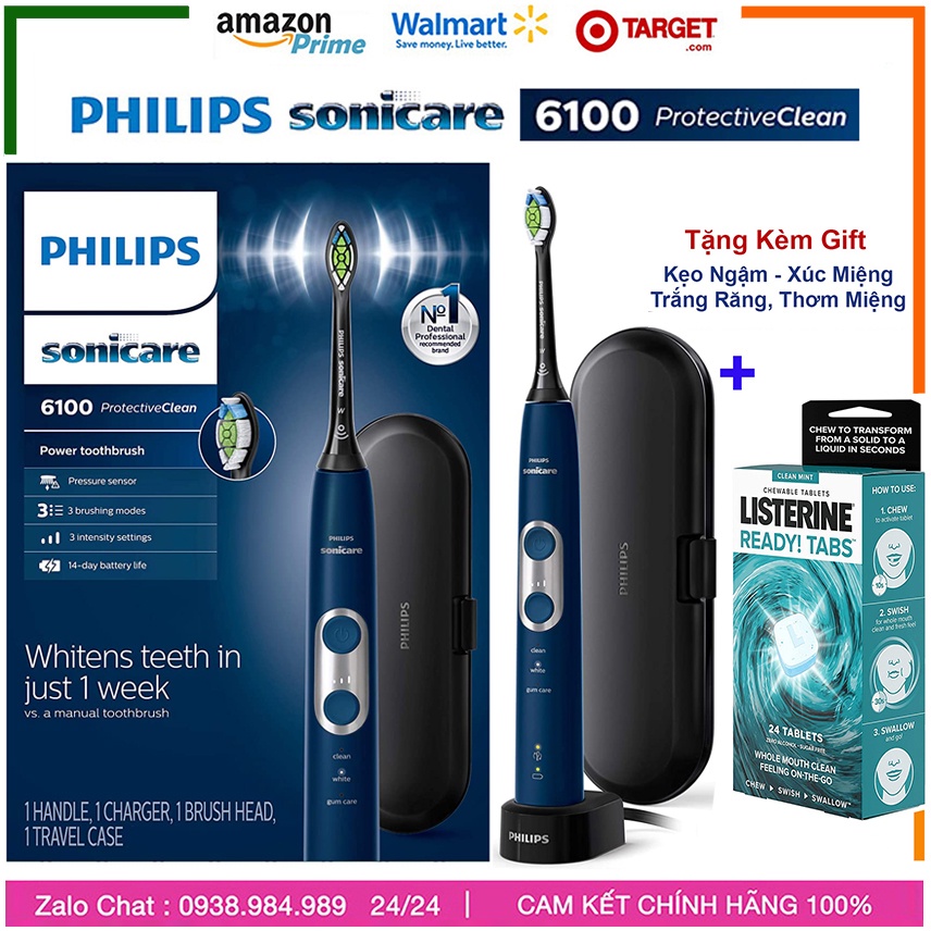 Bàn Chải điện Philips Sonicare 7700, 5300,61000,41000,7500, X6423/34 C