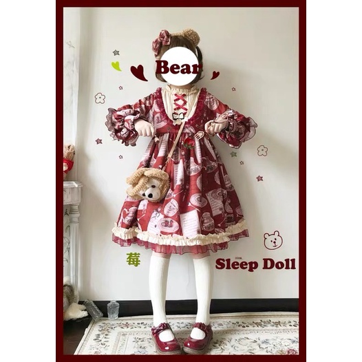 Váy LOLITA - Váy Brand SLEEP DOLL #LOLITA #JK