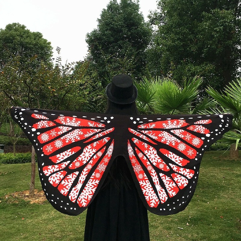 Butterfly Wings Cape Shawl Adult Fairy Pixie Cloak Costume Fancy Dress Party | BigBuy360 - bigbuy360.vn