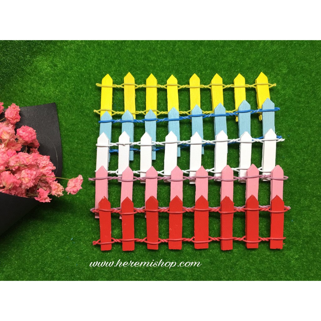 Hàng rào/ terrarium/ trang trí mô hình