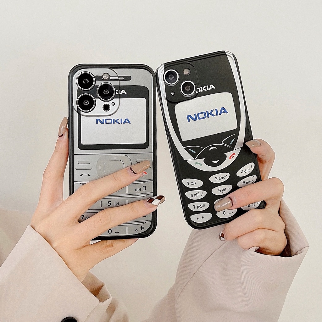Ốp Điện Thoại Chống Sốc In Họa Tiết Nokia Cổ Điển Thời Trang Bảo Vệ Toàn Diện