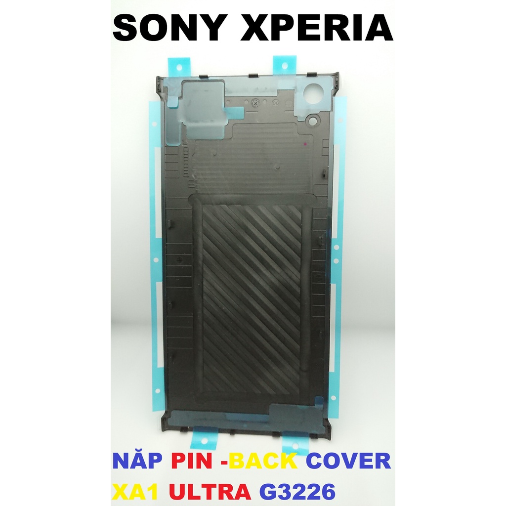 NẮP LƯNG- NẮP PIN -BLACK COVER XA1 ULTRA -G3226