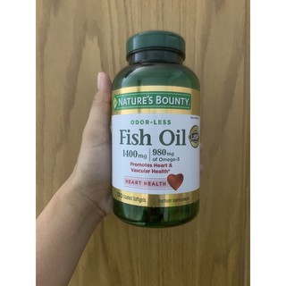 Dầu Cá Fish Oil xanh Mỹ -Hàng air 💯💯💯