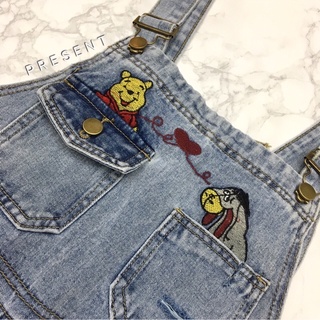 Quần yếm Jeans Pooh - Donkey