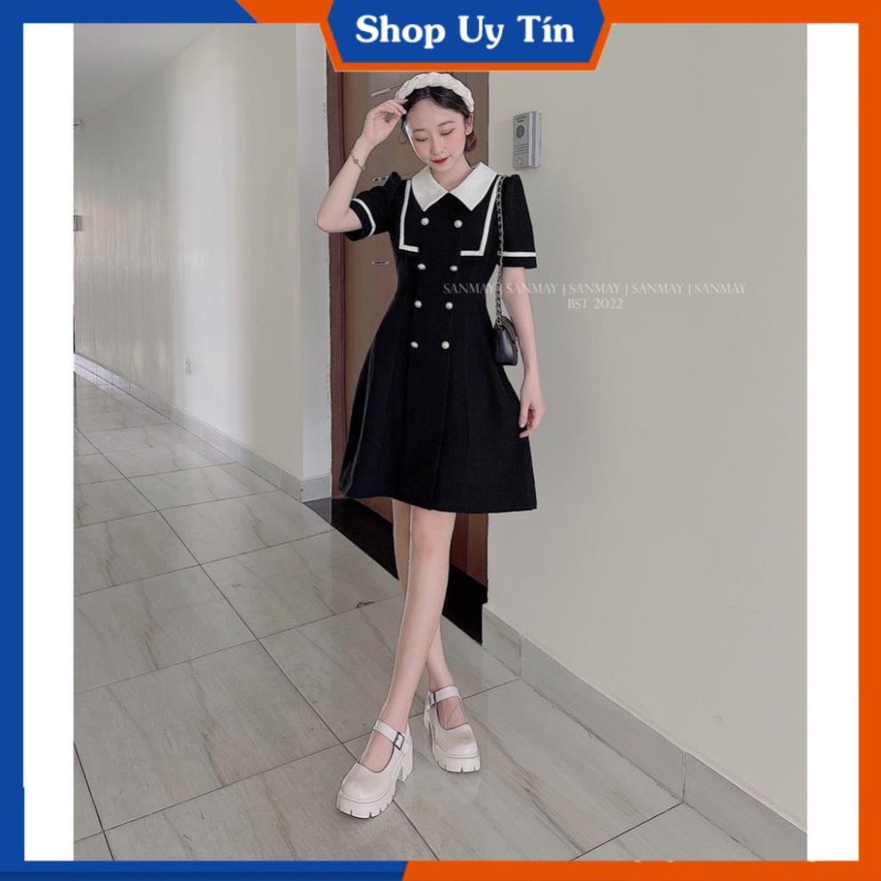 Đầm Suông Công Sở Nữ Đẹp  Váy Dự Tiệc Cổ Sơ Mi Dáng Xòe Sang Trọng, Thanh Lịch VD023 | BigBuy360 - bigbuy360.vn