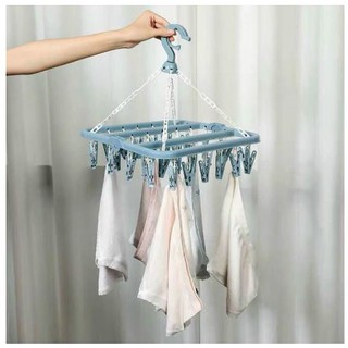 Móc trùm 32 kẹp phơi đồ đa năng
