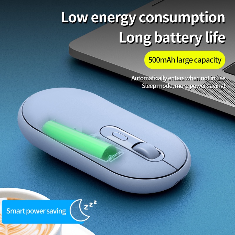 Chuột không dây MC MC502 2.4G Bluetooth có đầu nhận USB