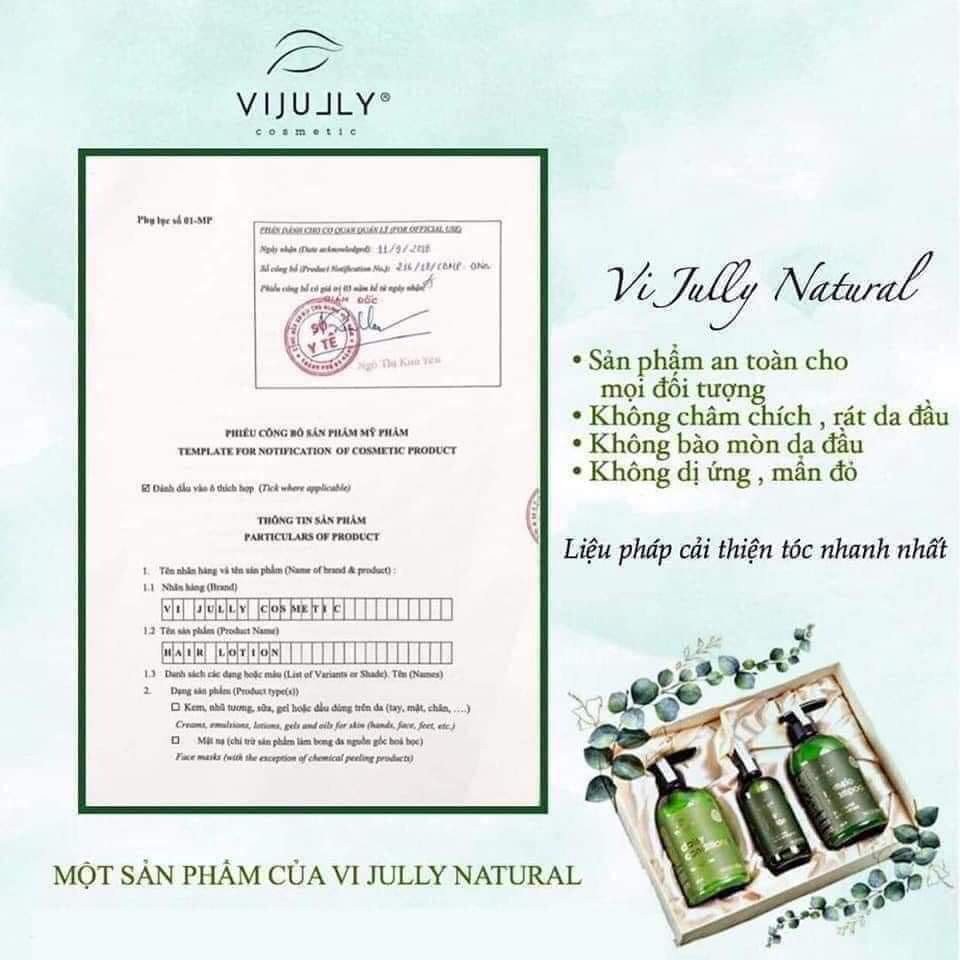 Dưỡng tóc tinh dầu bưởi Vi Jully 100ml (DL)