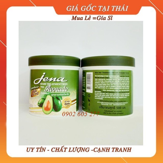 [hàng chính hãng]Kem ủ tóc Bơ Jena Thái 500ml