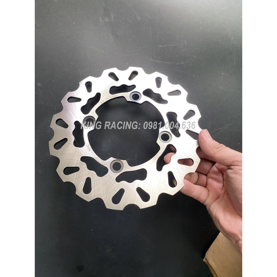 ĐĨA PHANH-ĐĨA THẮNG KIỂU KRC GẮN CHUẨN EXCITER 135 HOẶC GẮN ĐĨA TRƯỚC SIRIUS, JU, TAU, NOVO, WAVES 110, RSX, FU, BLADE..