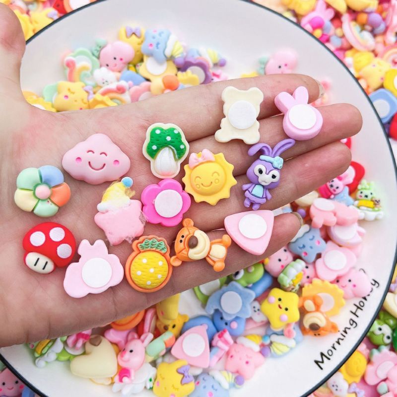 Set 20 hình sticker 3D nổi để trang trí điện thoại, đồ dùng, bình nước