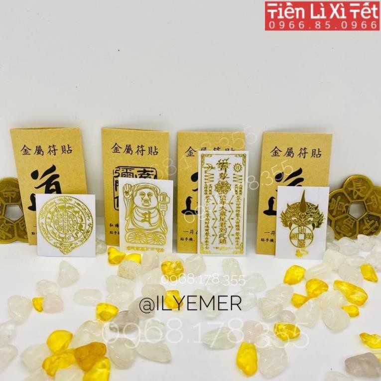 Miếng dán điện thoại Chuyển vận 12 con giáp &amp; Cải vận