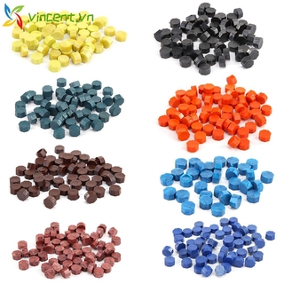 Bộ 100 viên sáp niêm phong bì thư đám cưới phong cách cổ điển V01