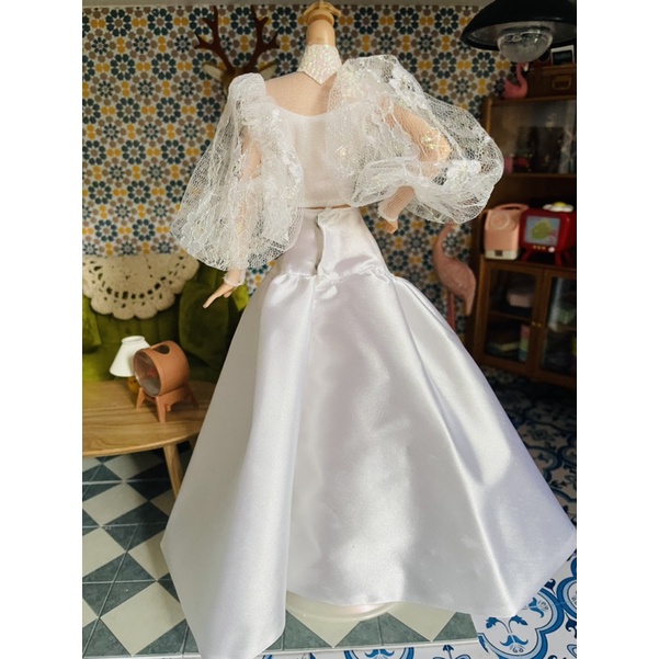 Thanh lí set váy dạ hội barbie chính hãng như ảnh