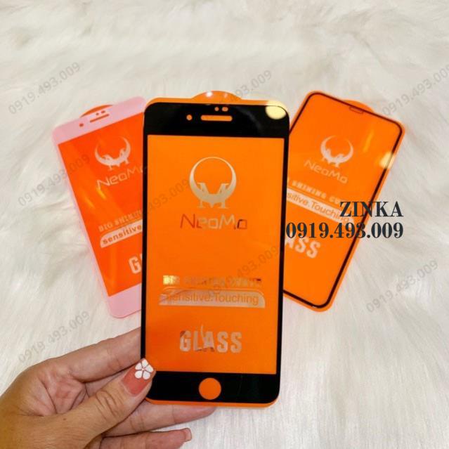 Kính Cường Lực Full Màn Hình 21D NEOMO iphone 6/6s/6plus/6splus/7/8/7plus/8plus/X/Xsmax/Xr/ip11/11pro/11promax  zinka