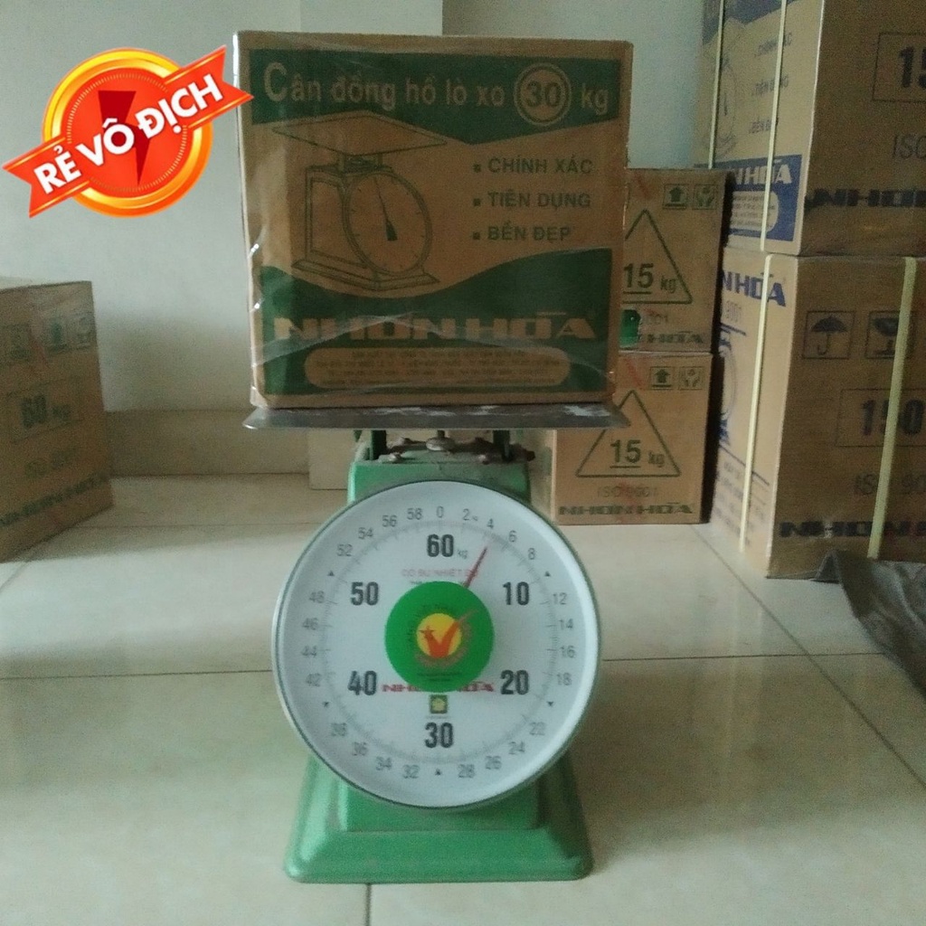 Cân đồng hồ, Cân Nhơn Hoà 30KG - Chính hãng Nhơn Hoà