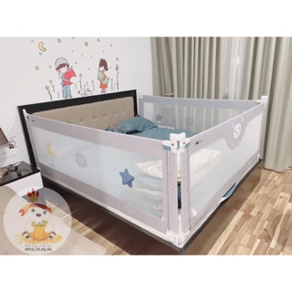 Thanh chắn giường cao cấp dạng trượt Umoo chính hãng