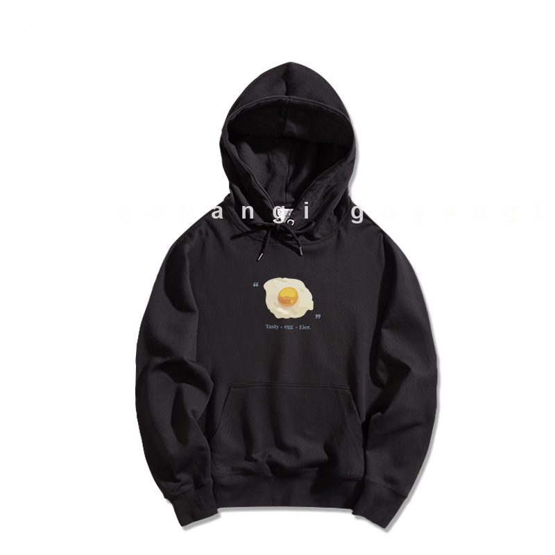 Áo Hoodie GYG Unisex The Egg Form Rộng Oversize Phong Cách Hàn Quốc