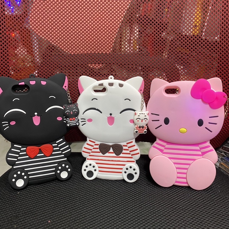Ốp lưng iPhone 6plus dẻo thú mập mèo siêu cute