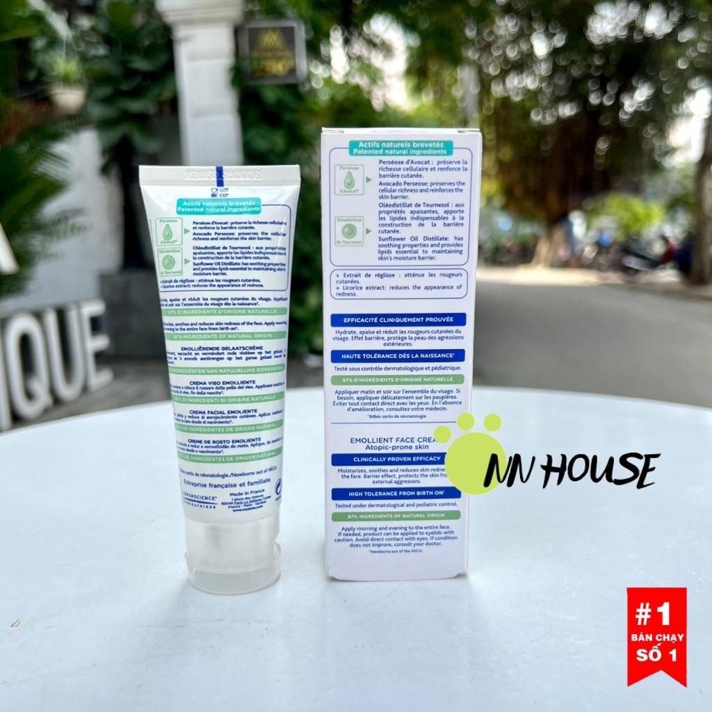 Kem dưỡng da mặt Mustela Stelatopia cho từ trẻ sơ sinh da khô, da cơ địa dễ bị kích ứng, chàm sữa, cream kem dưỡng ẩm