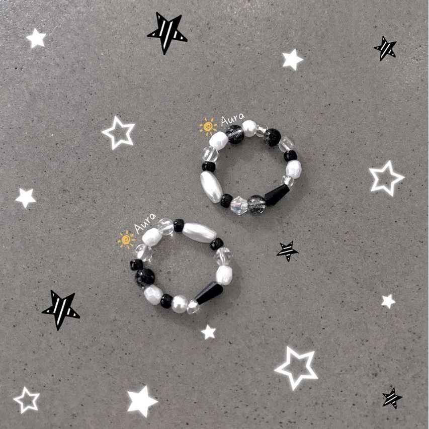 Nhẫn mix cá tính Handmade bởi Aura