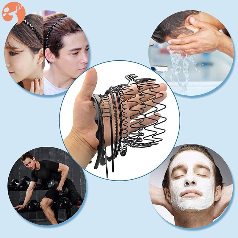 [Hàng mới về] Cài tóc kim loại đơn giản cho nam nữ