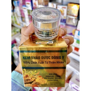 Kem thảo dược đông y nám trắng da thâm tàn nhang chống nắng sâm vàng