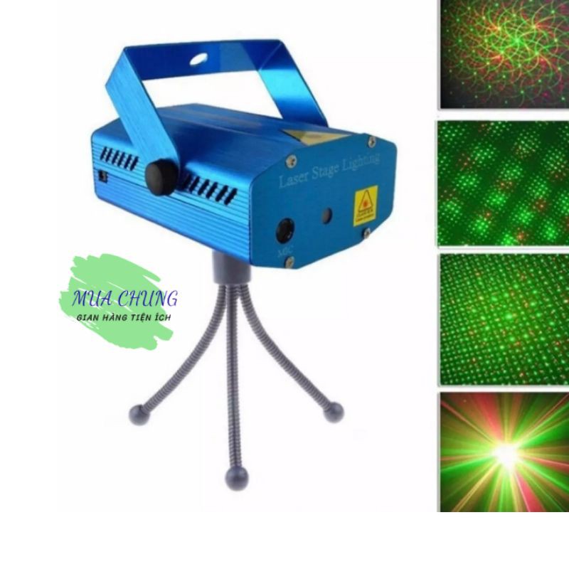 (Siêu Phẩm) Đèn Sân Khấu Laser MiNi siêu đẹp