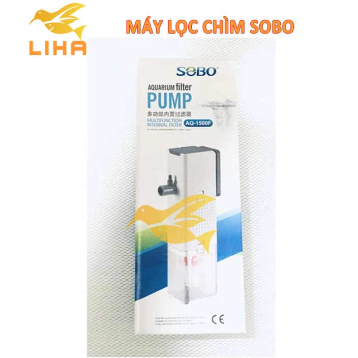 Máy Lọc Chìm Sobo AQ-500F AQ1000F AQ1500F AQ2000F - Bộ Lọc Nước Bên Trong Bể Cá
