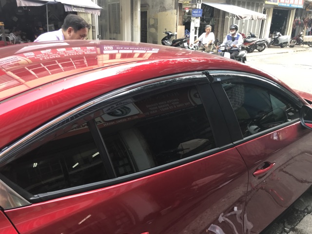 Vè Che Mưa Xe Mazda 3 đời 2020- 2021- 2022- 2023, chỉ mạ crom cao cấp