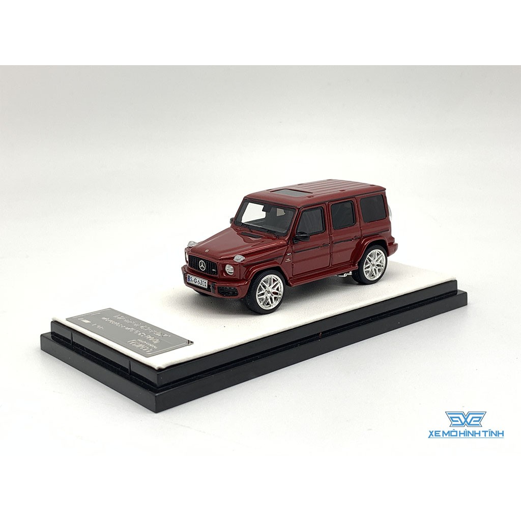 Xe Mô Hình Mercedes-AMG G63 1:64 Motor Helix ( Đỏ Đô Bóng )