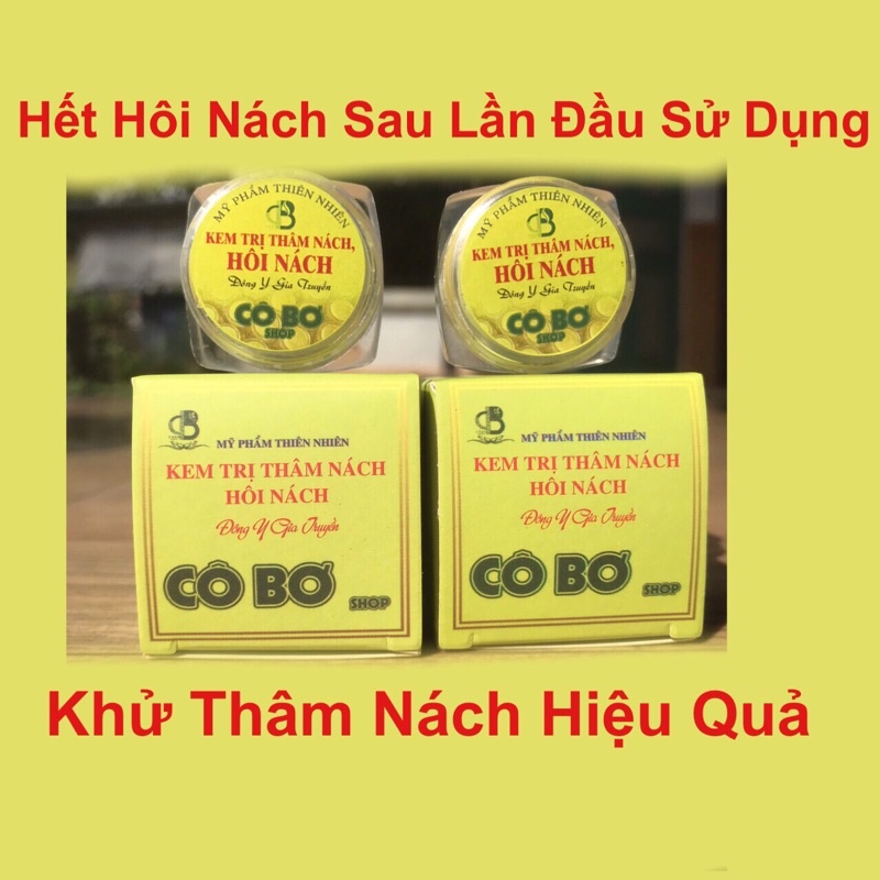 [Combo 2 hộp] Kem Cô Bơ Khử Thâm Nách Hôi Nách Cô Bơ Dưỡng Trắng Vùng Nách - Giảm Mùi Hôi Hiệu Quả