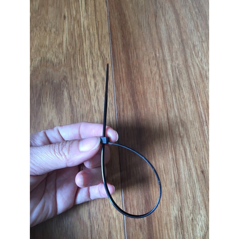 Dây rút nhựa đen, dây thít đen 20cm