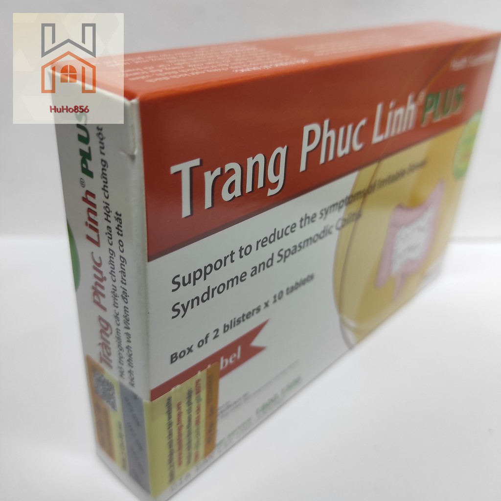 Tràng Phục Linh Plus - Hỗ Trợ Giảm Các Triệu Chứng Của Viêm Đại Tràng Co Thắt và Hội Trứng Ruột Kích Thích