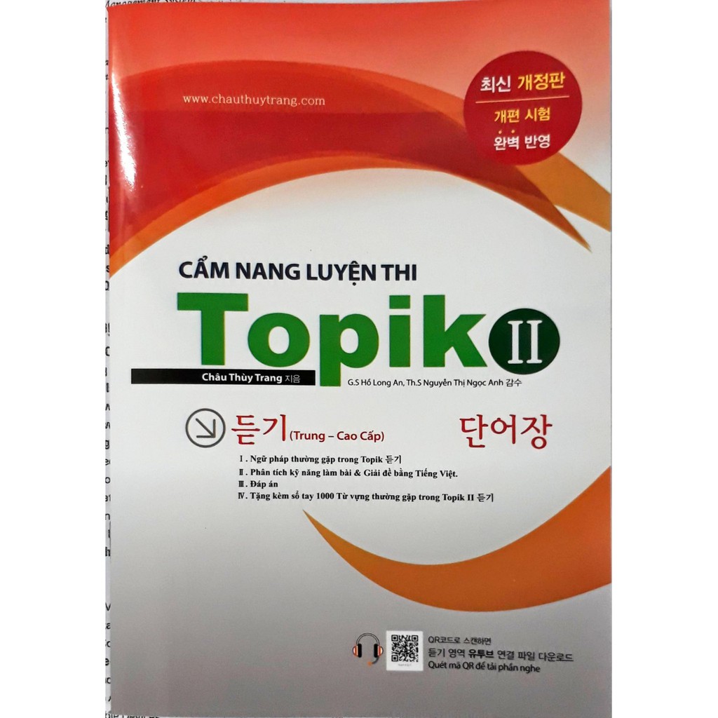 Sách - Cẩm nang luyện thi Topik II