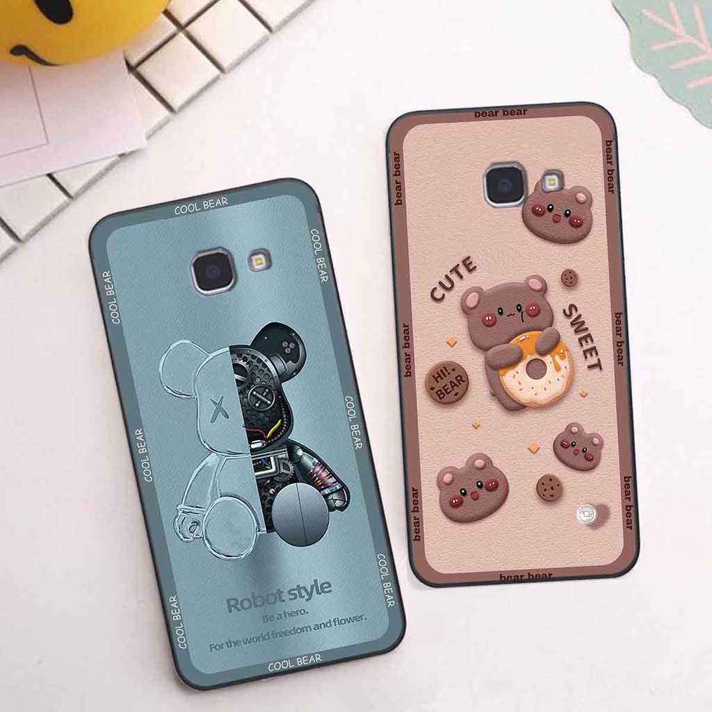 Ốp Samsung J5 Prime bear brick, gấu đáng yêu, dễ thương