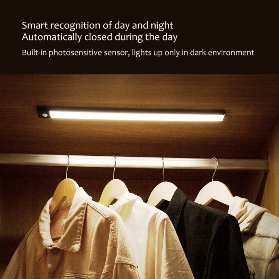 Đèn led thanh cảm biến tích điện Yeelight Sensor Cabinet Light, 20-40-60cm, pin sạc type C