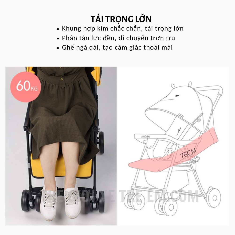 Xe đẩy cho bé Seebaby QQ3