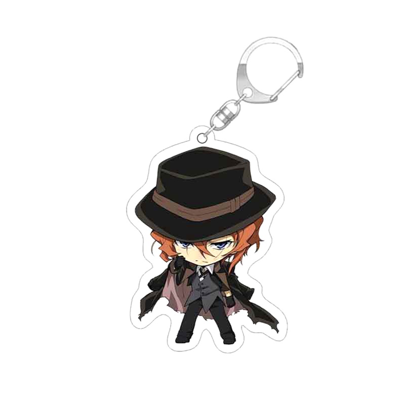 Móc Khóa Hình Nhân Vật Hoạt Hình Bungou Stray Dogs