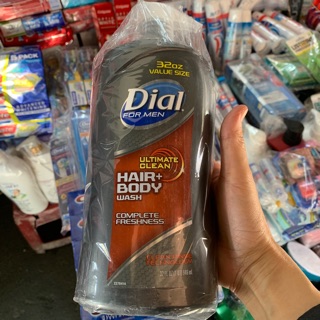 Sữa tắm gội Dial For Men Ultimate Clean dành cho nam 946 ml của Mỹ