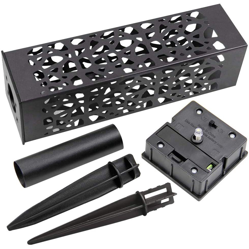 Đèn Led Năng Lượng Mặt Trời Thiết Kế Đục Lỗ Độc Đáo Trang Trí Sân Vườn