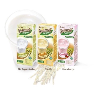 Sữa gạo vani 4 Care Balance Organic 180ml