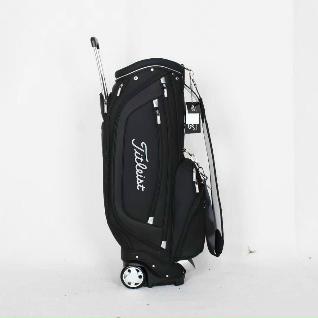 Túi Gậy Golf Titleist Nắp Mềm, Có Bánh Xe Và Tay Kéo- Golf Bag