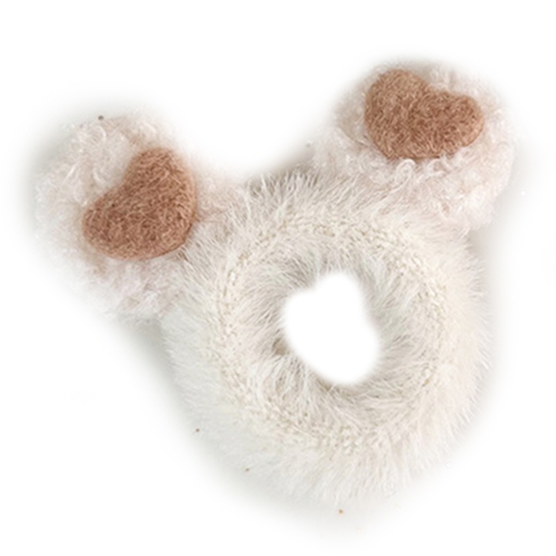 Dây Cột Tóc Có Chi Tiết Tai Gấu Giá Đỡ