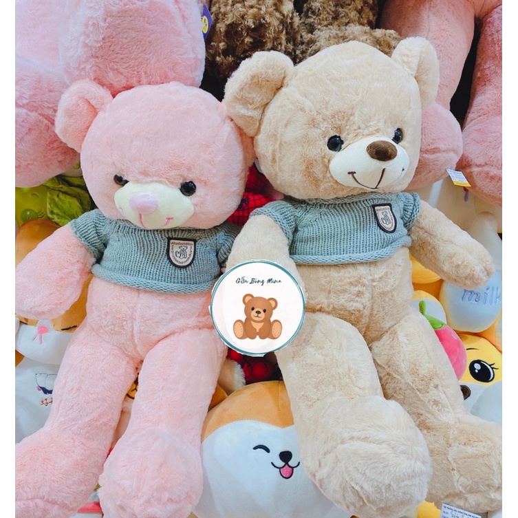 Gấu Bông Teddy Mặc Áo Len Cho Bé Cao Cấp - Gấu Bông Mina