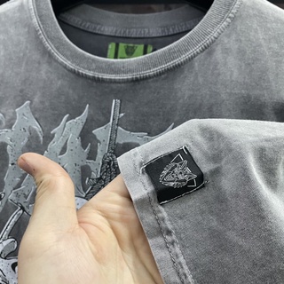 Áo thun HADES skull wolf , tee áo phông tay lỡ local brand handes form rộng full tag unisex nam nữ SATO SHOP