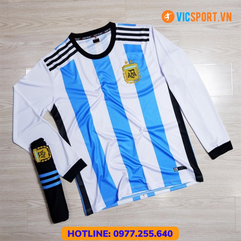 Áo Bóng Đá Tay Dài, Quần Áo Đá Banh Thủ Môn Đội Tuyển Quốc Gia Thun Lạnh Thoáng Mát 2023 -  Vicsport